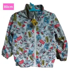 PEANUTS ウインドブレーカー シャンパー 80 薄手 アウター スヌーピー