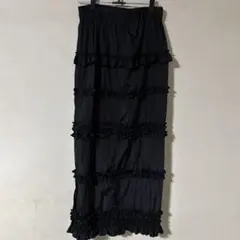セール‼️ページボーイ　フリルタイトスカート