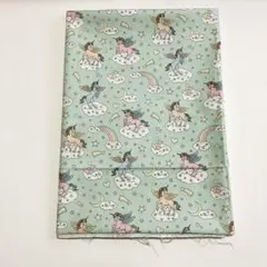 オックス生地 ユニコーン柄 110cm×290cm 日本製