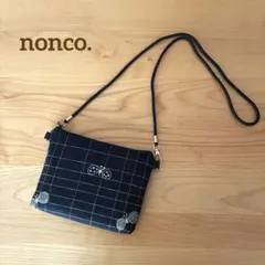 ミナペルホネン　片面choucho ショルダーポーチ　サコッシュ