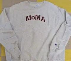 MoMA 刺繍ロゴ ベージュ スウェットのサムネイル