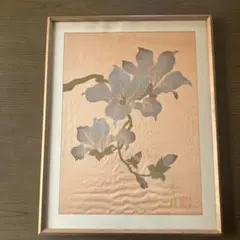☆桜並木・肉筆油彩画・F6キャンバス - メルカリ