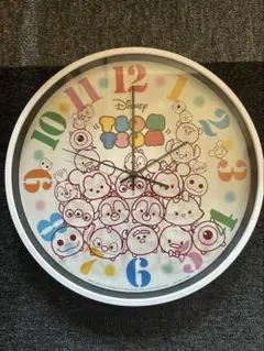 ディズニーツムツム 掛時計 30cm