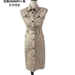 定価29000円タグ付き リナシメント シャツ ワンピース ノースリーブのサムネイル