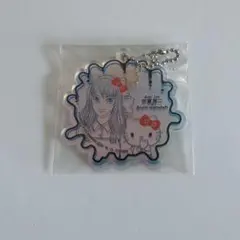 キティ 伊藤潤二×サンリオキャラクターズ アクリルチャーム ガチャ キーホルダー