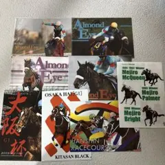 競馬 クリアファイル8枚セット