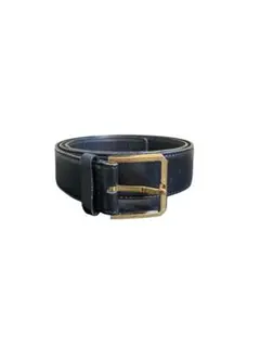 [希少]レアDior Homme エディ期 レザーベルト ゴールドバックルのサムネイル