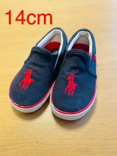 POLO ラルフ　スニーカー　スリッポン　14cm