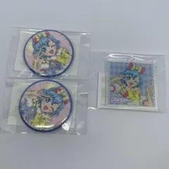 プリパラ のん ぴのん ボークス 缶バッジ ハートデビデビパーティ