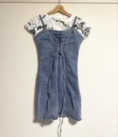 SpRay スプレイ デニムワンピース ワンピース トップス 2着セット