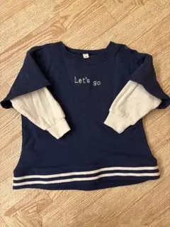 【未使用】トレーナー　80cm