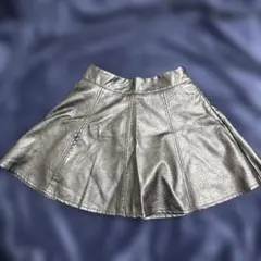 匿名配送！Mサイズ フェイクレザーミニスカート