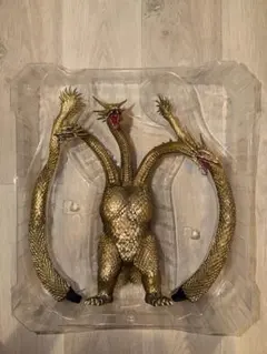 新品 マーミット メディコムトイ キングギドラ(ゴールドカラー)正規品