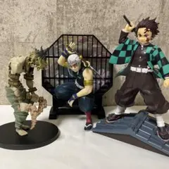 鬼滅の刃 遊郭編フィギュア まとめ売り3体セット 炭治郎 宇髄天元 妓夫太郎