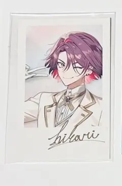 にじさんじ 6周年チェキ 渡会雲雀　風楽奏斗カード　3枚セット