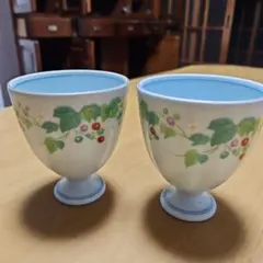 有田焼　陶器　ワイン　コップ　2個セット