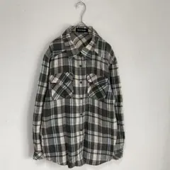 【CECIL McBEE】チェック柄　胸ポケット　ブラウス　長袖　シャツ【M】のサムネイル