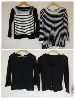 カーデイガン カットソー