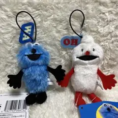 パペットスンスン　HOW TO SAY マスコット　２種セット（タグに折れあり）