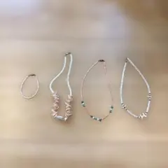 ハワイ　貝殻　ネックレス　ブレスレット