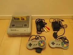 スーパーファミコン 本体セット コントローラー2個 マリオカート付き