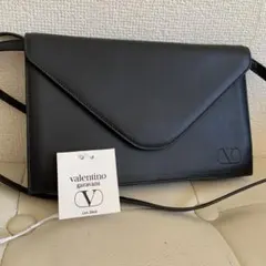 美品 VALENTINO GARAVANIレザー ショルダーバッグ グレー ヴァレンティノ ガラヴァーニ Valentino Garavani ショルダー