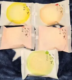 ②いのち　れもん　りんご　白桃　めろん　カスタードケーキ　生菓子のサムネイル