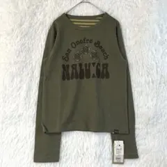 【新品】ナルカ NaluCa カットソー L カーキ ロンT 長袖