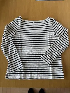 UNIQLO ストライプ 長袖 Tシャツ M