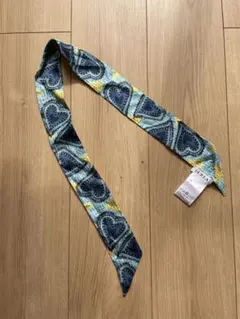 FURLA ハート柄スカーフ