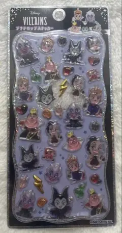 正規品　ディズニー プチドロップシール ヴィランズ プチドロ