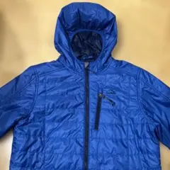 L.L.Bean フード付きダウンジャケット 青