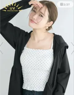 コカ❤️ラッシュガード　ブラック　Mのサムネイル