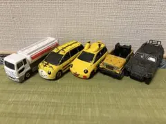 ミニカー 5台セット ピカチュウトミカ付きのサムネイル