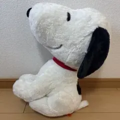 スヌーピー ぬいぐるみ 大きめ 赤い首輪付き