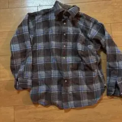 70r PENDLETON ペンドルトン　チェックウールシャツ　L USA製