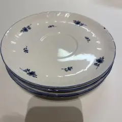 ノリタケ クラフトーン 小花柄 プレート ソーサー 5枚セット