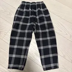 ＧＵ チェック柄 ロングパンツ 110cm