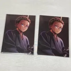 【2枚】鬼滅の刃　映画入場者特典　第7弾第6弾キービジュアルイラストボード