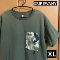 GRIP SWANY カモフラワンポイント胸ポケットTシャツのサムネイル