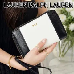 ローレンラフルローレン✨R.L.L✨財布✨バイカラー✨ウォレット✨RLL✨レザーのサムネイル