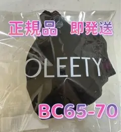 TOLEETY 軽やかストゥリーティー ブラ ブラック BC65-70 y3
