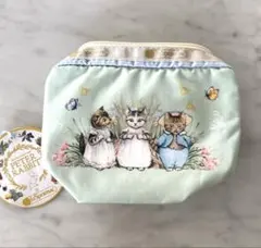 【未使用】ピーターラビット レスポートサック ポーチ 猫 ねこ ネコ catのサムネイル