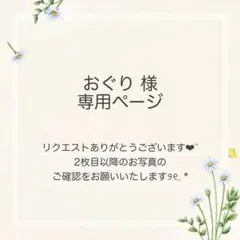 おぐり様 おまとめ3点