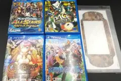 PS Vita ゲーム4本セット ペルソナ4G デモンゲイズ シェルノサージュ