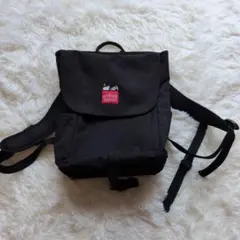 Manhattan Portage スヌーピー ブラック リュック　バックパックのサムネイル