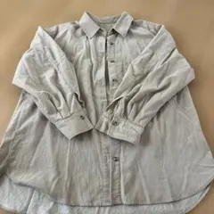 薄手コーデュロイ長袖シャツ サイズF