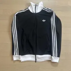 adidas トラックジャケット ブラック×ホワイト
