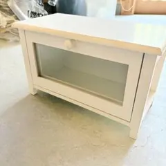 木製キャビネット　白のサムネイル