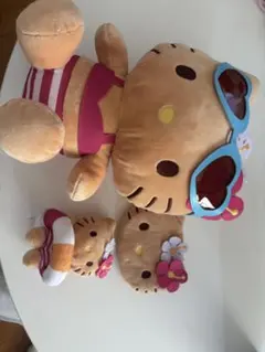 タグ付♥希少2002♥ハローキティ&トゥイ ーティーサーフボード